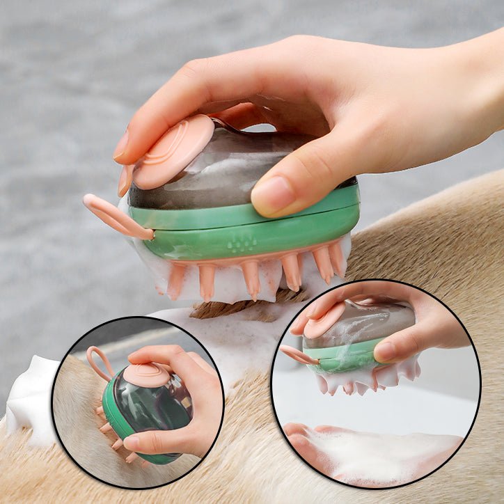 2-in-1 Pet Bathing and Grooming Brush - Pawfect Nation