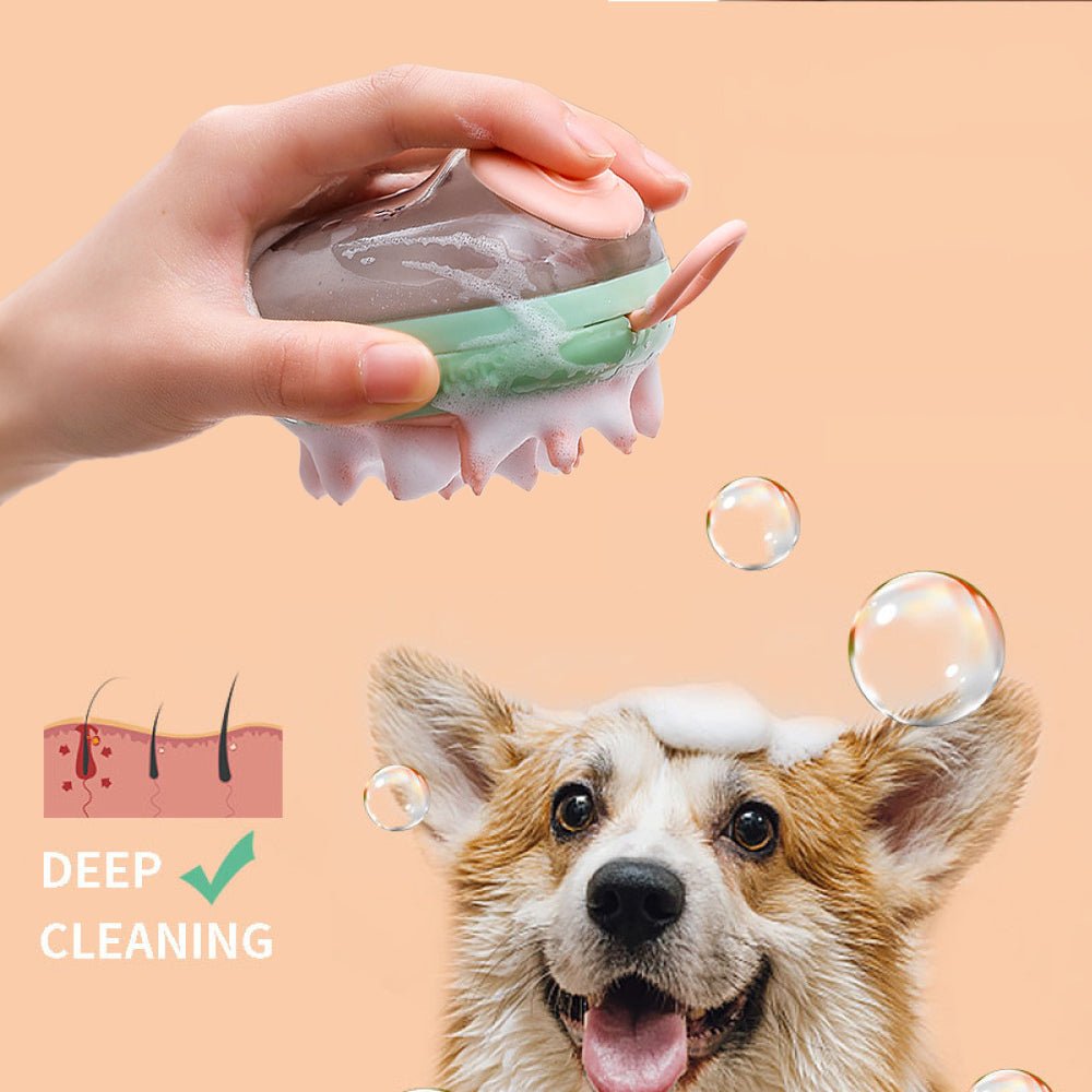 2-in-1 Pet Bathing and Grooming Brush - Pawfect Nation