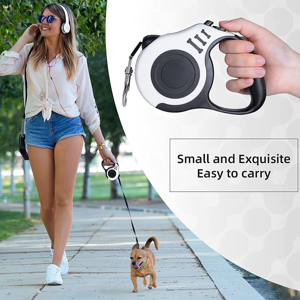 3m And 5m Durable Automatic Retractable Dog Leash - Pawfect Nation