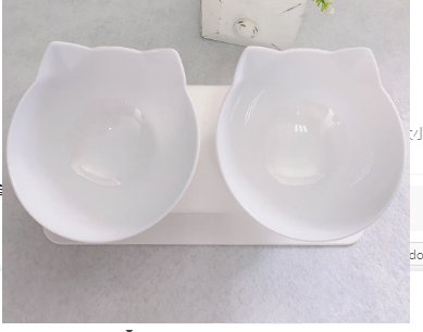 Double Cat Bowl with Raised Stand - Pawfect Nation