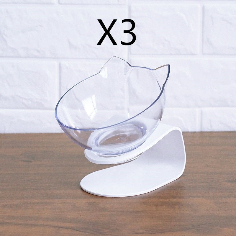 Double Cat Bowl with Raised Stand - Pawfect Nation