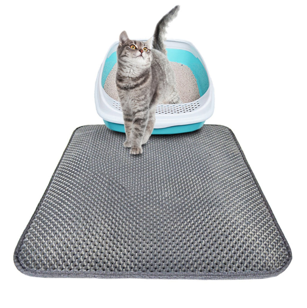 Double-Layer Cat Litter Mat - Pawfect Nation