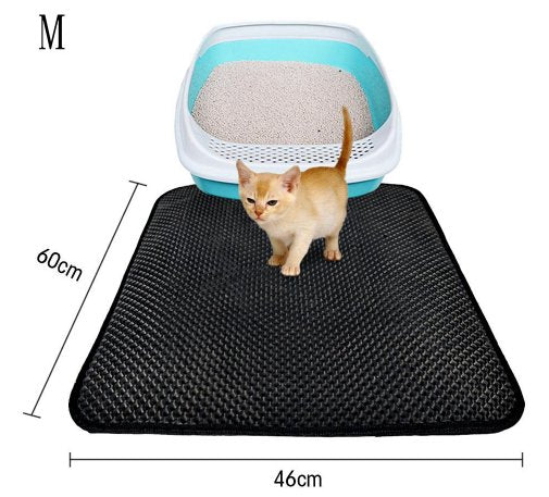 Double-Layer Cat Litter Mat - Pawfect Nation