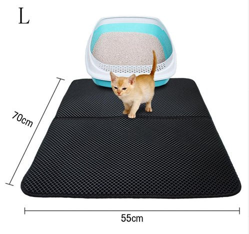 Double-Layer Cat Litter Mat - Pawfect Nation