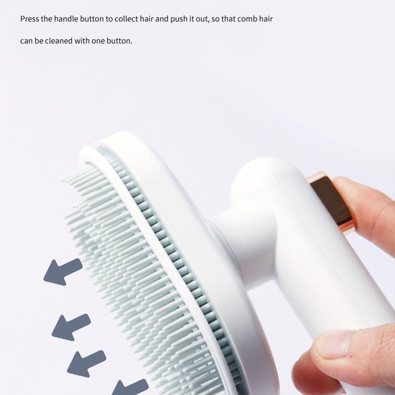 Self-Cleaning Pet Hair Removal Comb - Pawfect Nation